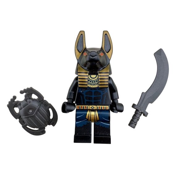 Lego Anubis Warrior Minifigure Egyptian Mythology Sword Scarab Accessories Set R - Picture 1 of 10
